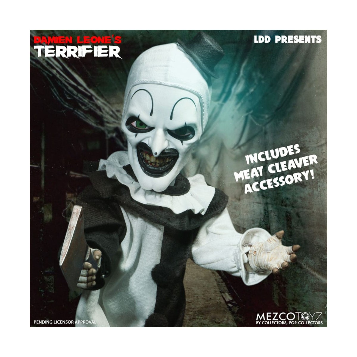 Mezco Living Dead Dolls - Art the Clown - Terrifier