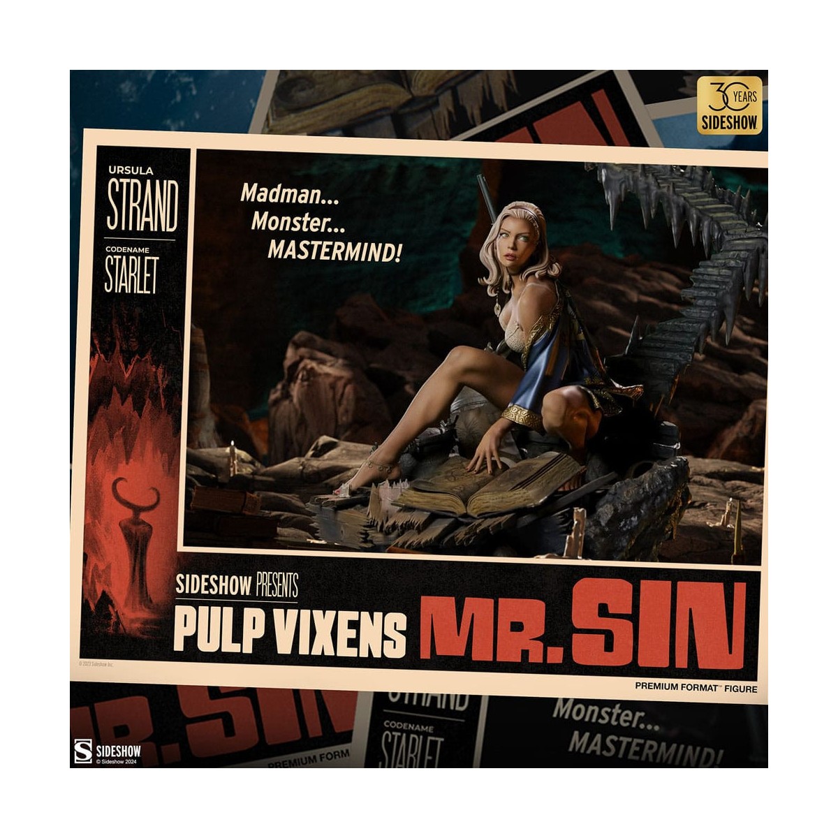 Sideshow - Pulp Vixens - Mr. Sin Premium Format 1/4