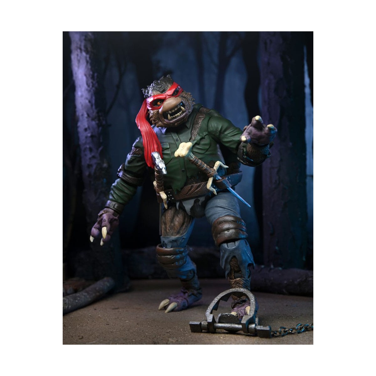 NECA - Ultimate Raphael as The Wolfman - Universal Monsters x TMNT