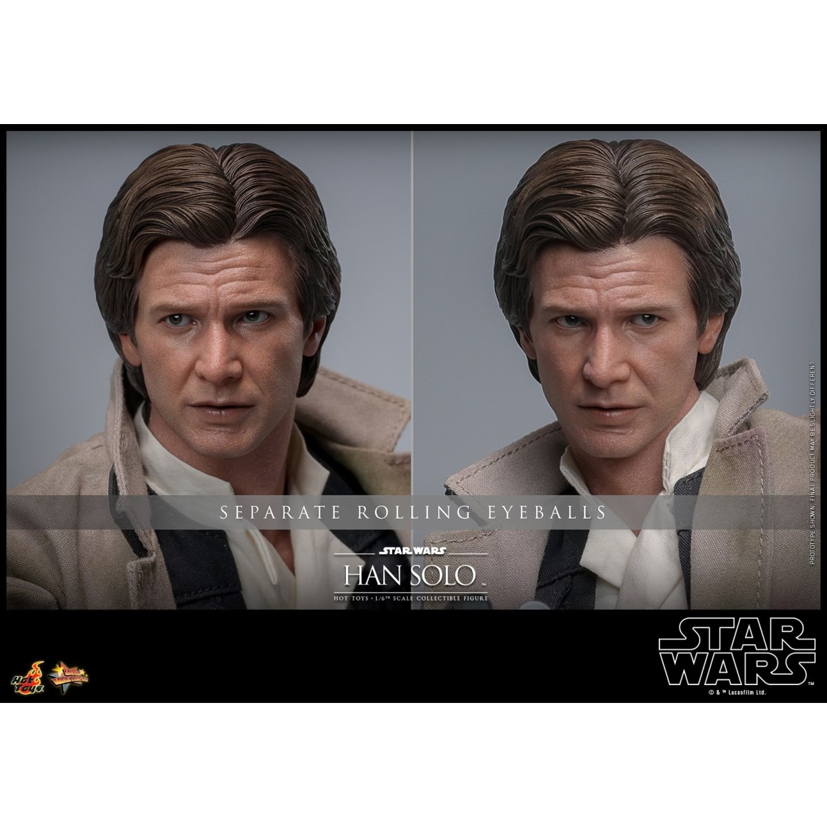 Hot Toys Star Wars Return of the Jedi - Movie Masterpiece 1/6 Han Solo