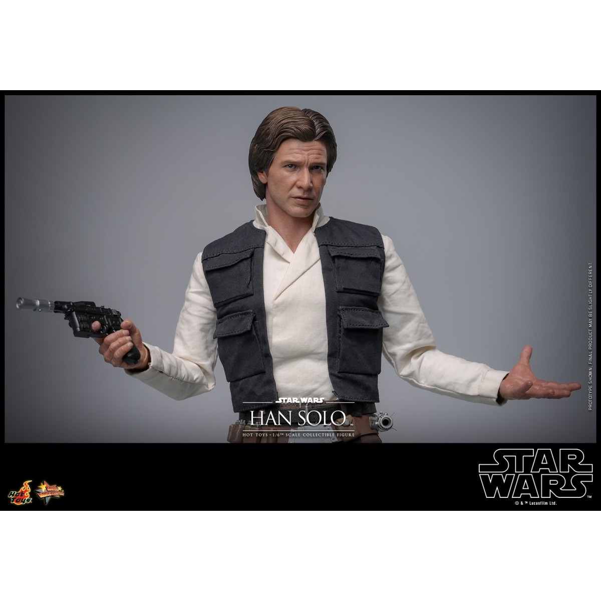 Hot Toys Star Wars Return of the Jedi - Movie Masterpiece 1/6 Han Solo