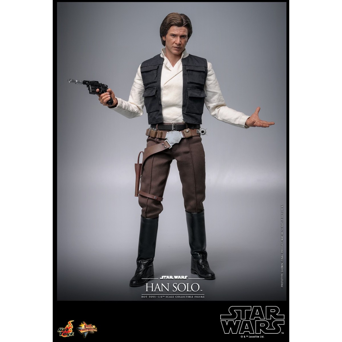 Hot Toys Star Wars Return of the Jedi - Movie Masterpiece 1/6 Han Solo