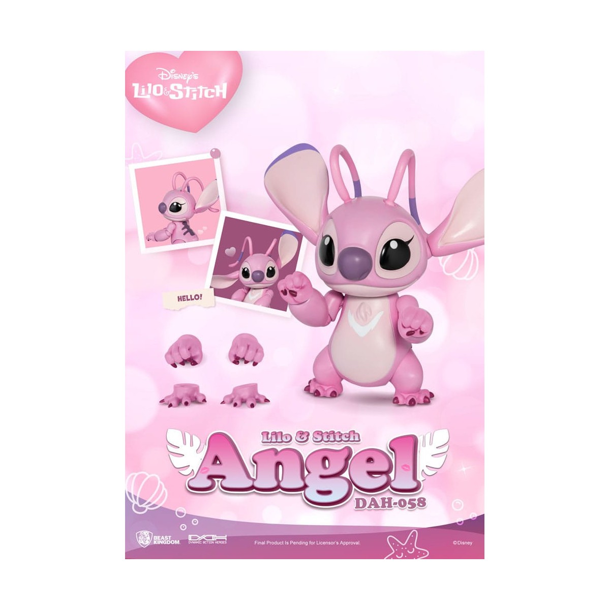 Beast Kingdom Disney - Lilo & Stitch - Angel - Dynamic Action Heroes 1/9