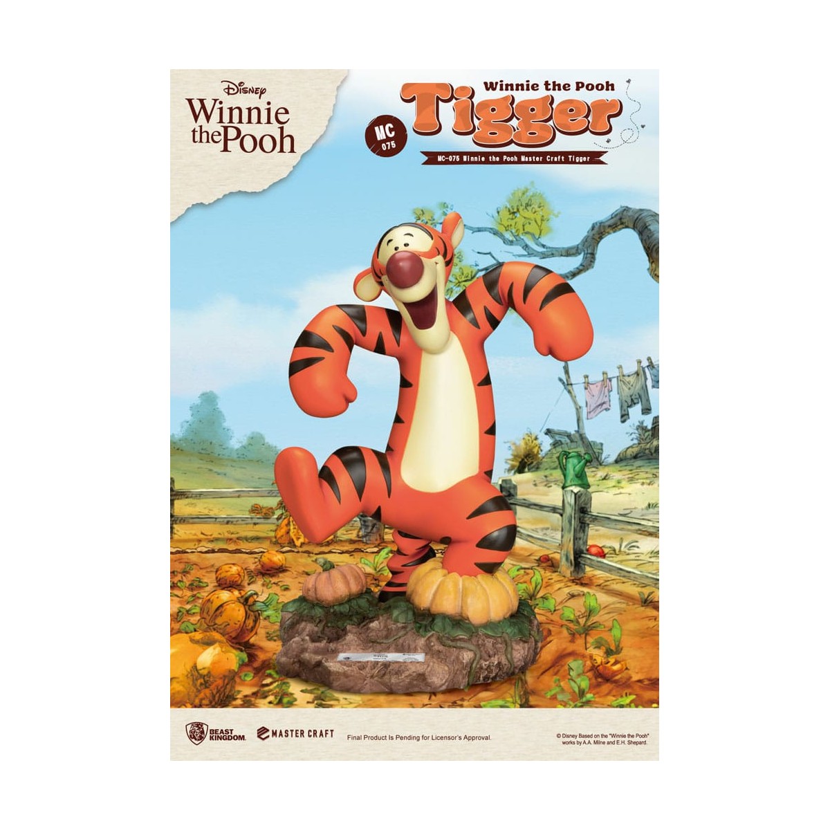 Beast Kingdom Disney - Master Craft Tigger - Winnie the Pooh