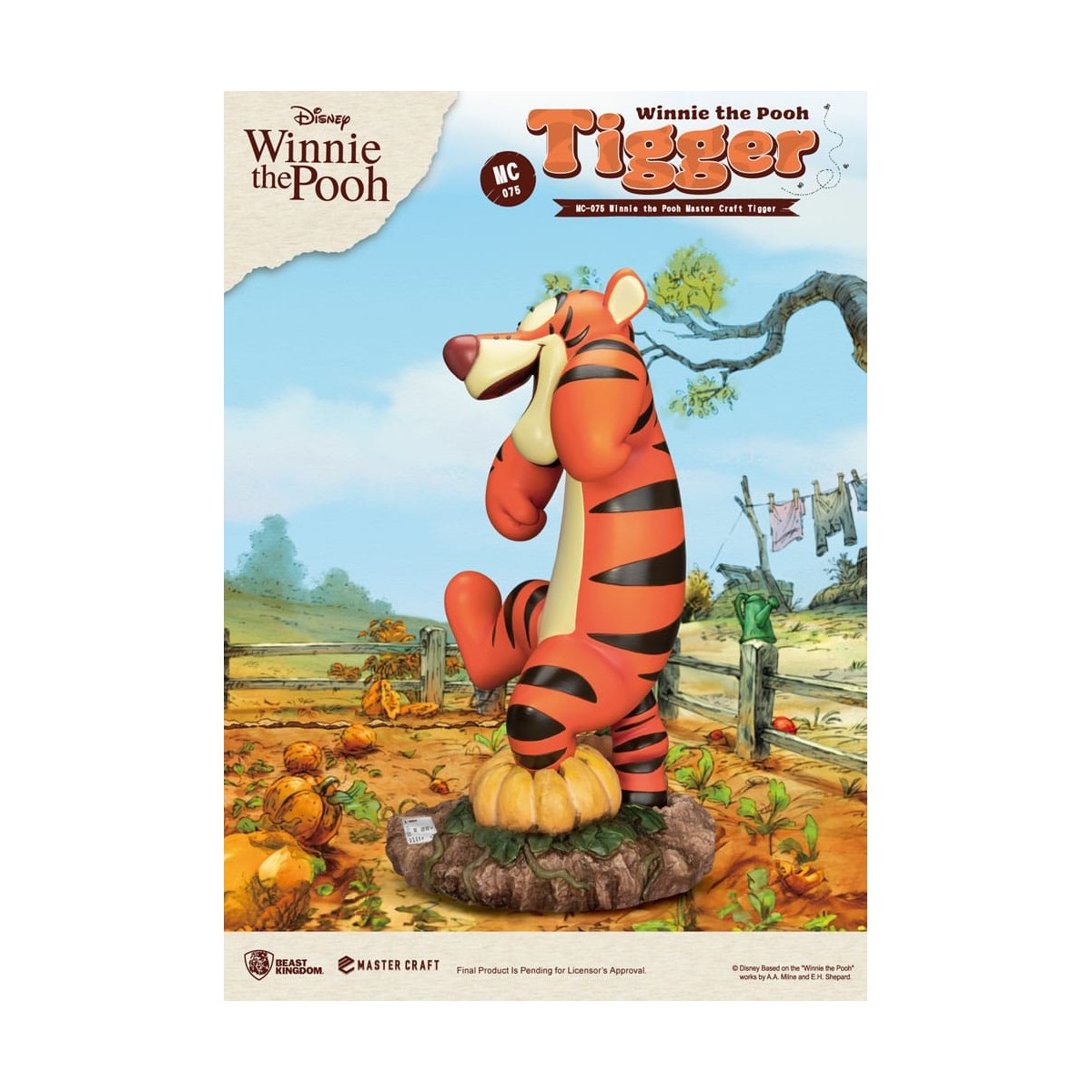 Beast Kingdom Disney - Master Craft Tigger - Winnie the Pooh