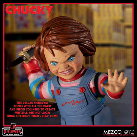 Mezco 5 Points - Chucky Deluxe figure set - Child's Play