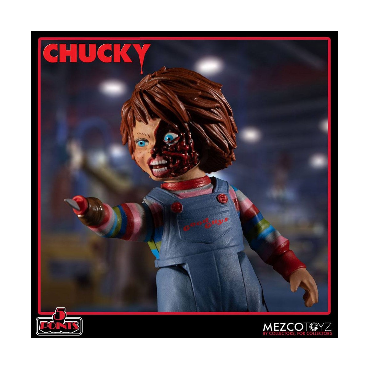 Mezco 5 Points - Chucky Deluxe figure set - Child's Play