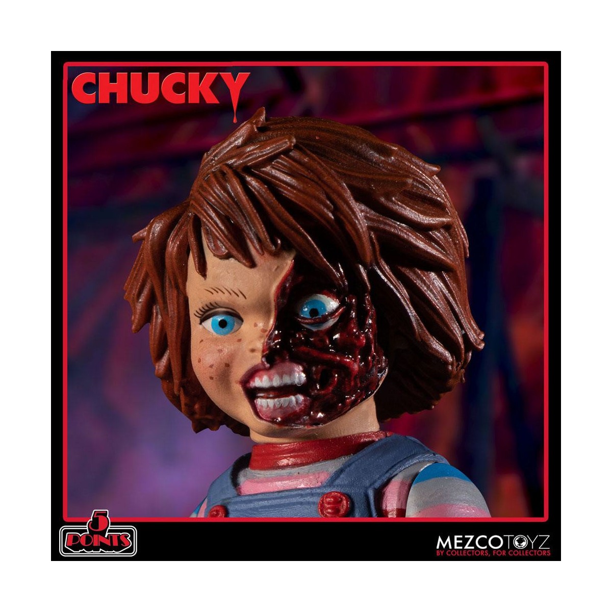 Mezco 5 Points - Chucky Deluxe figure set - Child's Play