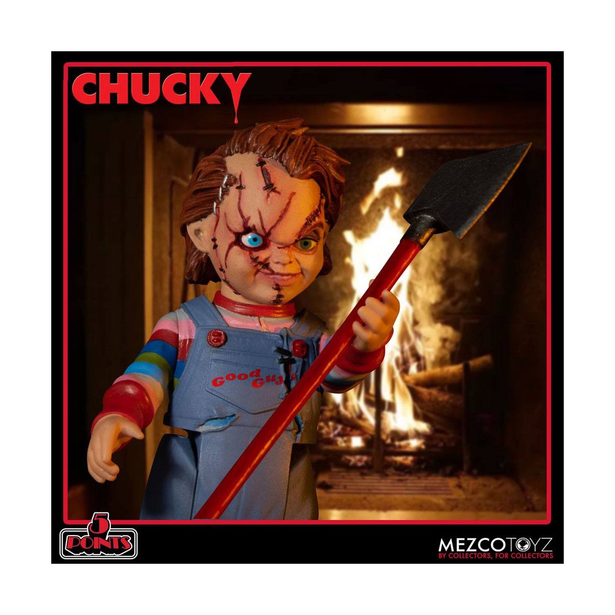 Mezco 5 Points - Chucky Deluxe figure set - Child's Play