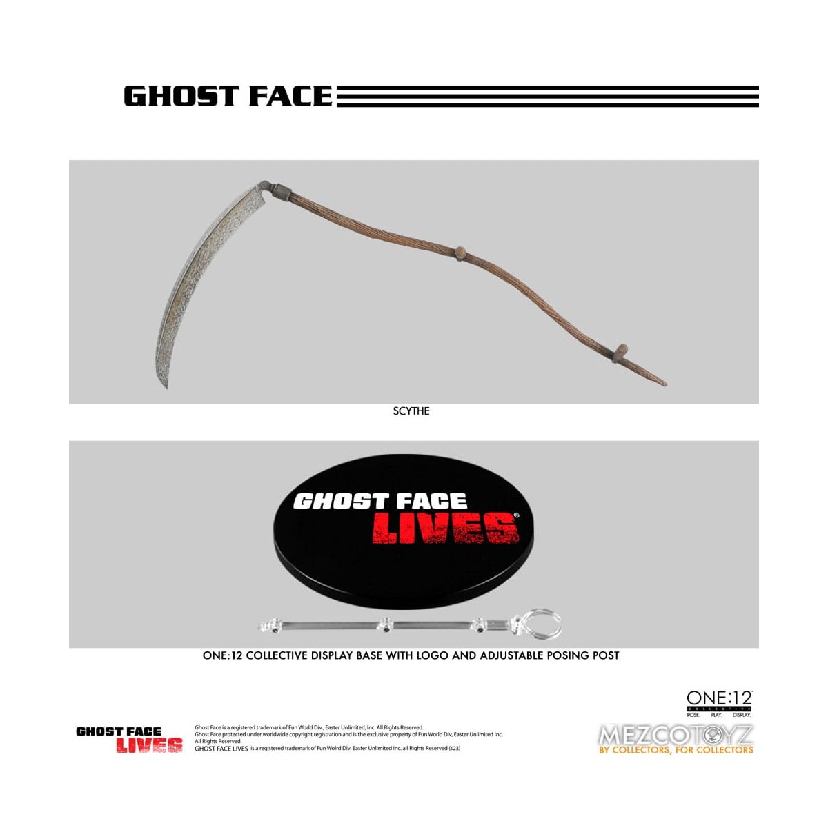 Mezco One 12 - Ghostface Lives - Scream