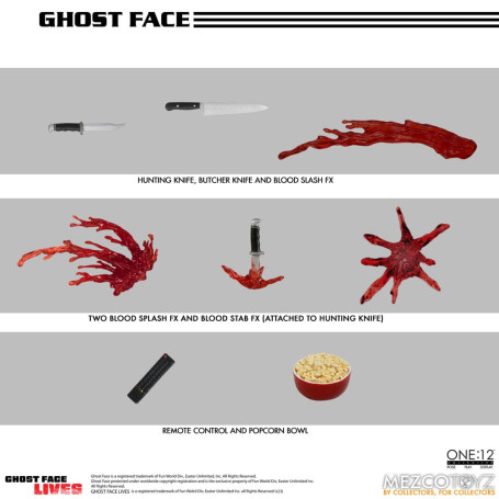 Mezco One 12 - Ghostface Lives - Scream