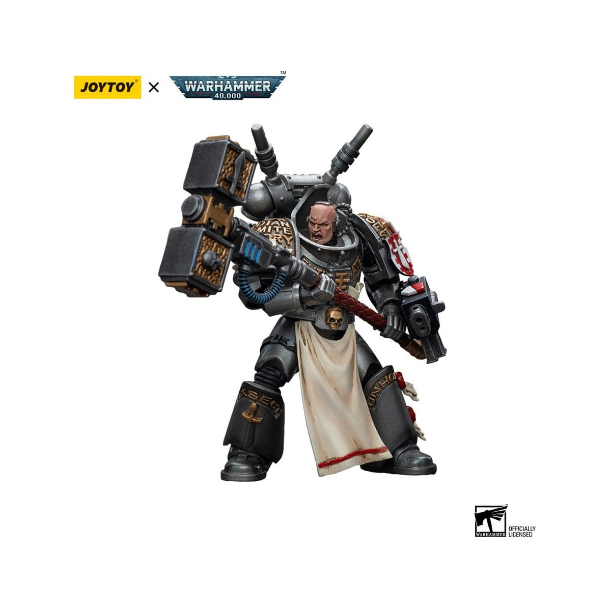 JoyToy Space marines - Grey Knights - Interceptor Squad Justicar 1/18 - Warhammer 40K