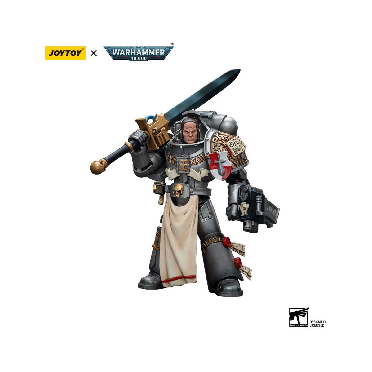 JoyToy Space marines - Grey Knights - Strike Squad Justicar 1/18 - Warhammer 40K