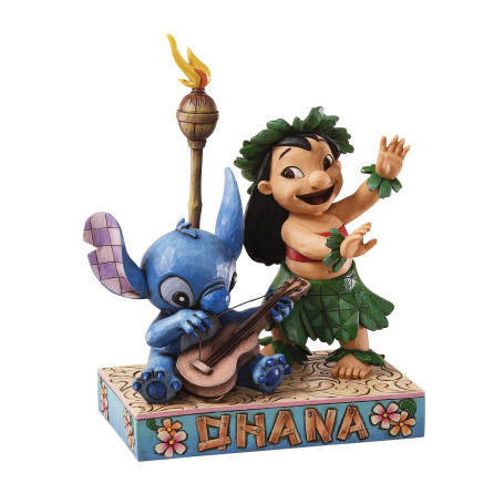 Enesco - Disney Tradition by Jim Shore - Lilo and Stich Ohana