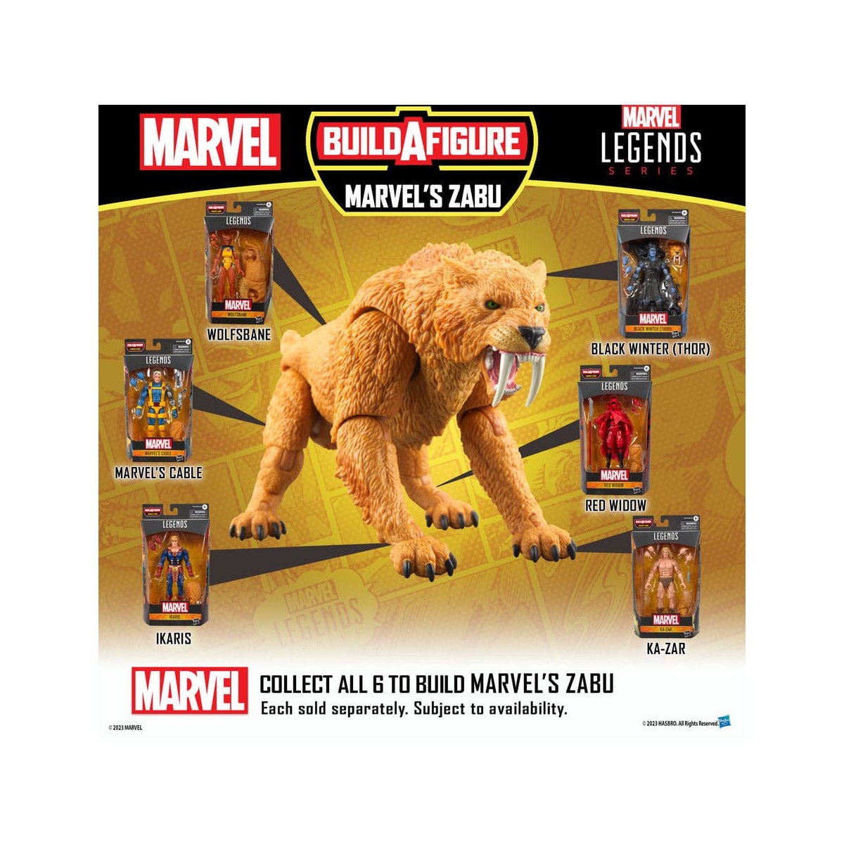 Marvel Legends Illuminati - Superior Iron Man - Zabu Wave