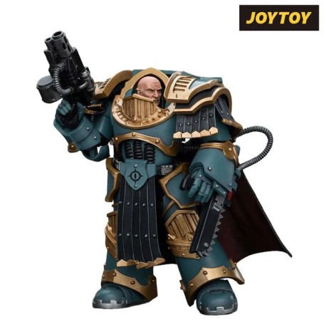 JoyToy Space marines - Sons of Horus - Legion Praetor in Cataphractii Terminator Armour 1/18 - Warhammer 40K