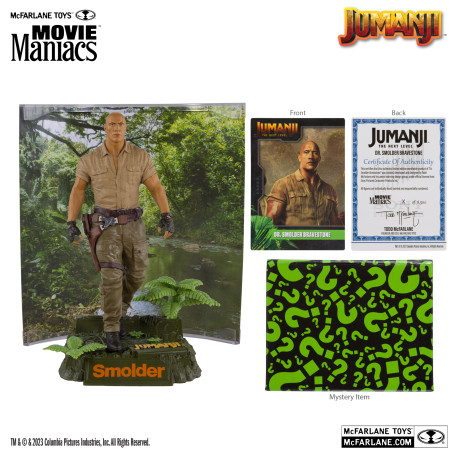 Mc Farlane - Jumanji: The Next Level Dr. Smolder Bravestone - Movie Maniacs