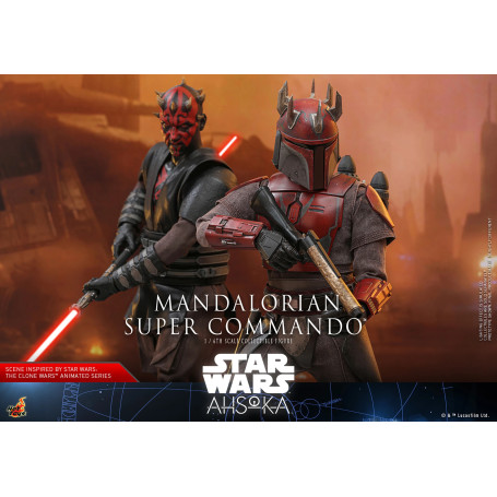 Hot Toys Star Wars - AHSOKA - Mandalorian Super Commando - 1/6