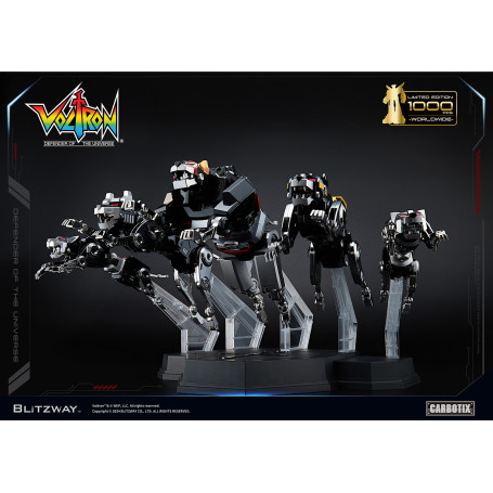 Blitzway - BLACK VOLTRON - Voltron: Defender of the Universe figurine Carbotix