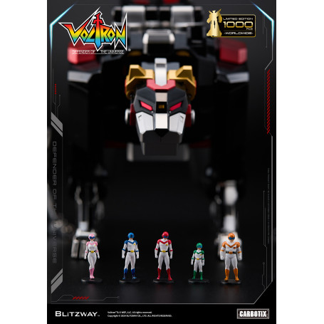 Blitzway - BLACK VOLTRON - Voltron: Defender of the Universe figurine Carbotix