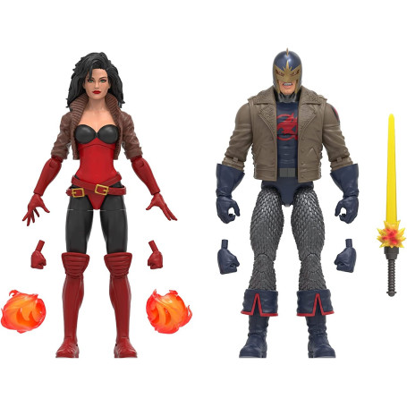 Marvel Legends - BLACK KNIGHT & SERSI - Avengers: Beyond Earth's Mightiest