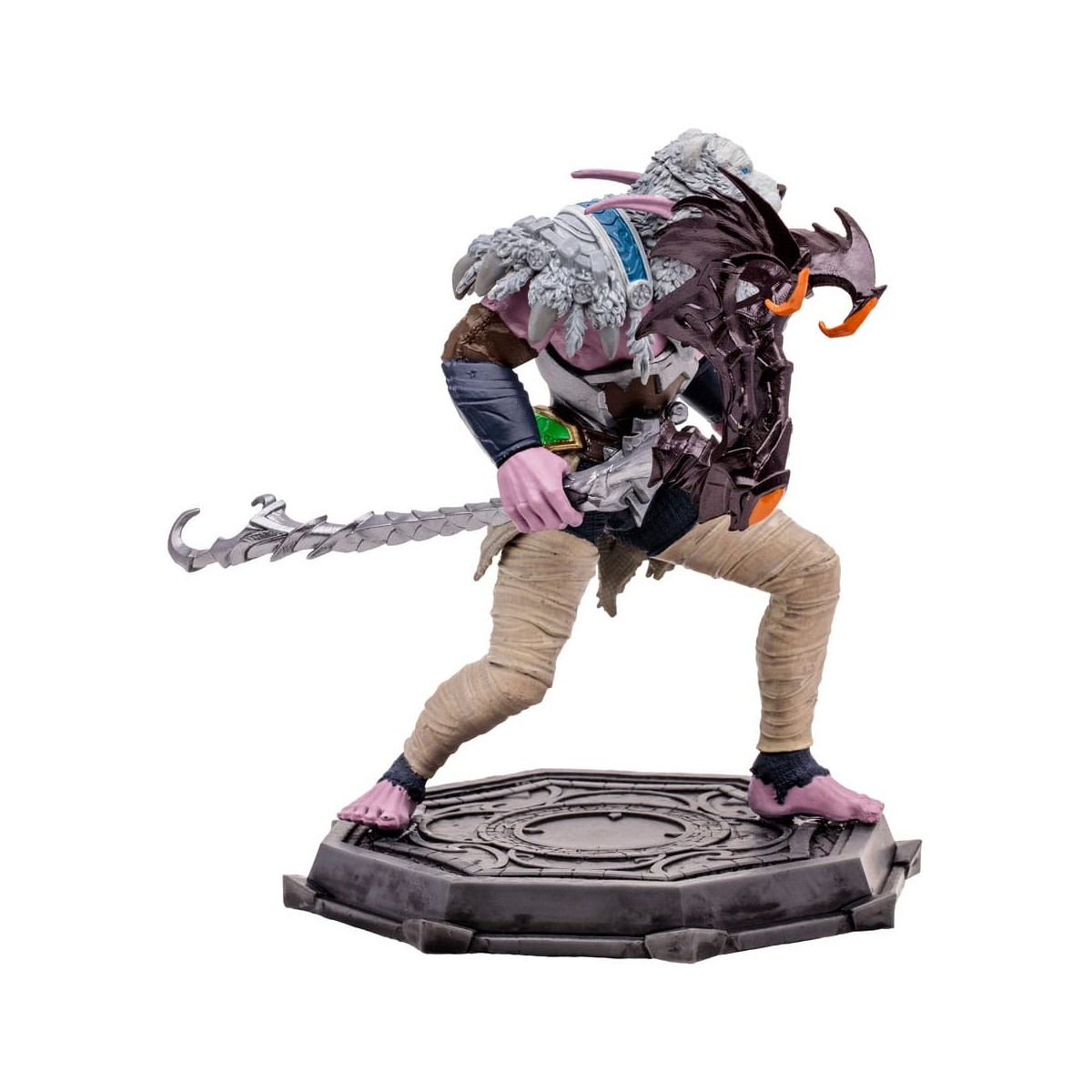 Mc Farlane Blizzard - World of Warcraft - Night Elf: Druid / Rogue - Common version