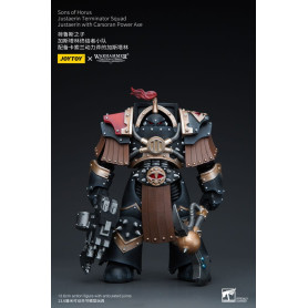 JoyToy - Sons of Horus - Justaerin Terminator Squad - Justaerin with Carsoran Power Axe 1/18 - The Horus Heresy