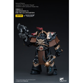 JoyToy - Sons of Horus - Justaerin Terminator Squad - Justaerin with Carsoran Power Axe 1/18 - The Horus Heresy