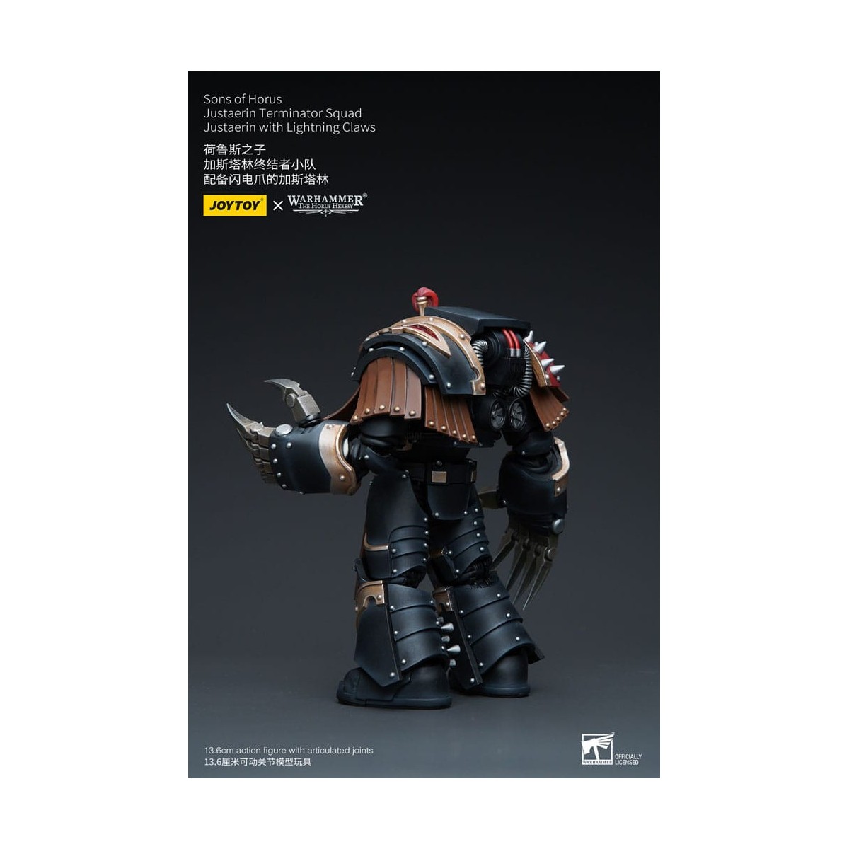 JoyToy - Sons of Horus - Justaerin Terminator Squad - Justaerin with Lightning Claws 1/18 - The Horus Heresy