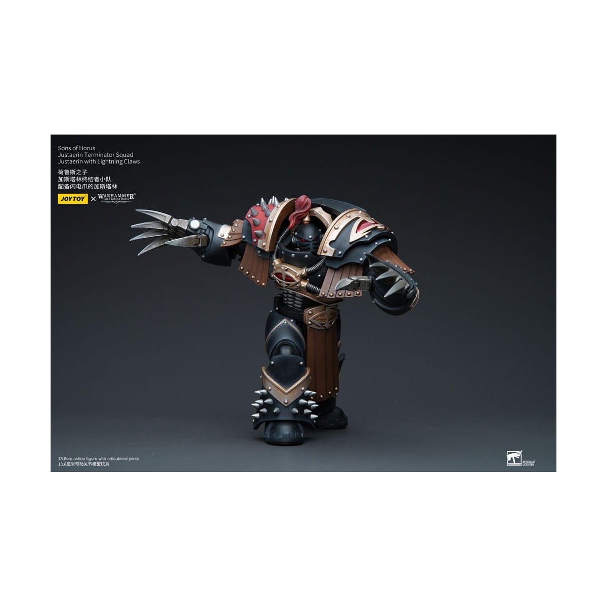 JoyToy - Sons of Horus - Justaerin Terminator Squad - Justaerin with Lightning Claws 1/18 - The Horus Heresy