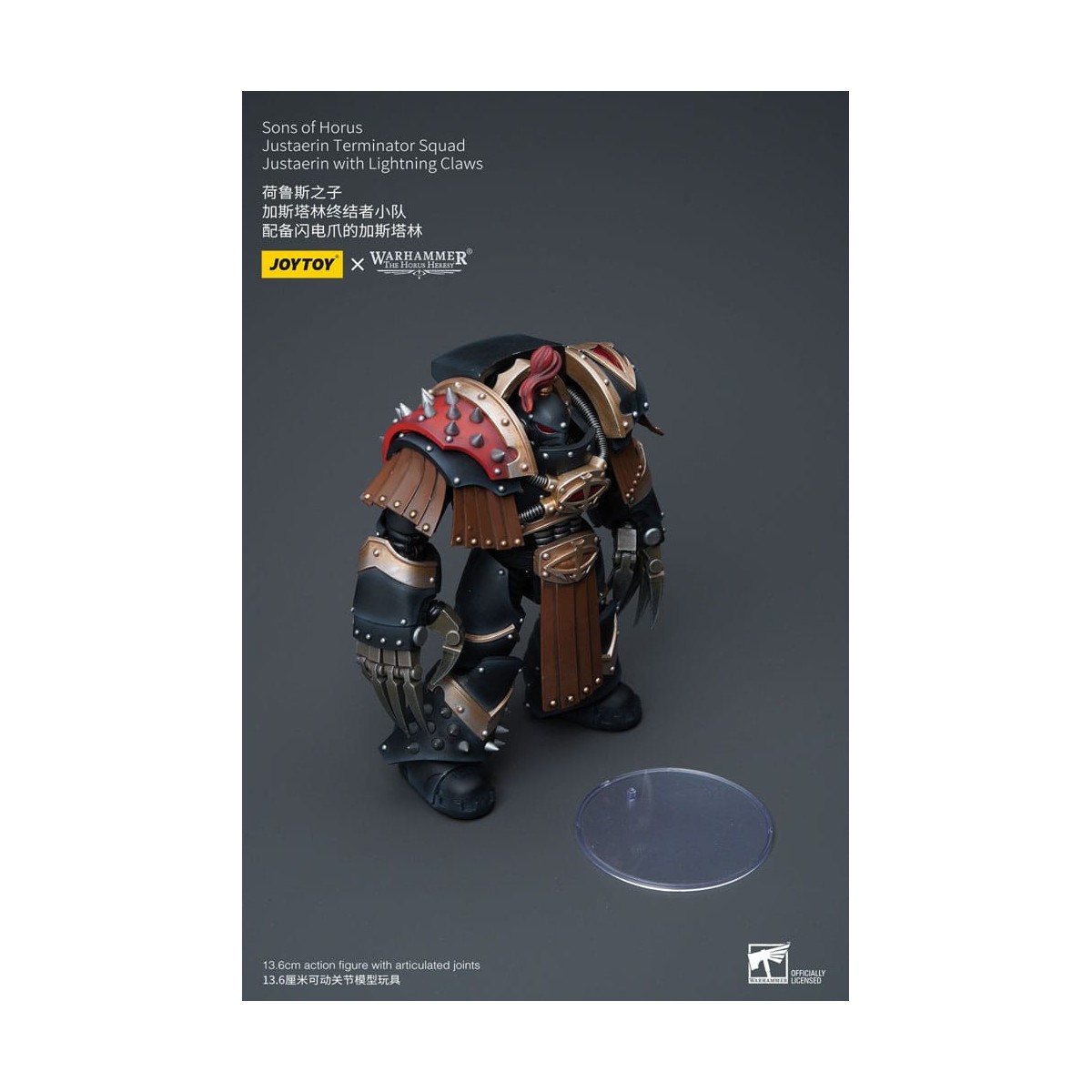 JoyToy - Sons of Horus - Justaerin Terminator Squad - Justaerin with Lightning Claws 1/18 - The Horus Heresy