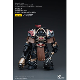 JoyToy - Sons of Horus - Justaerin Terminator Squad - Justaerin with Multi-melta and Power Maul 1/18 - The Horus Heresy