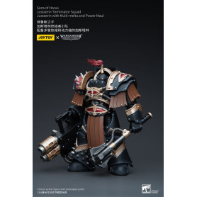 JoyToy - Sons of Horus - Justaerin Terminator Squad - Justaerin with Multi-melta and Power Maul 1/18 - The Horus Heresy