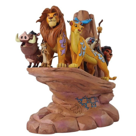 Enesco Disney Tradition by Jim Shore - The Lion King "Carved in Stone" - 30th anniversary