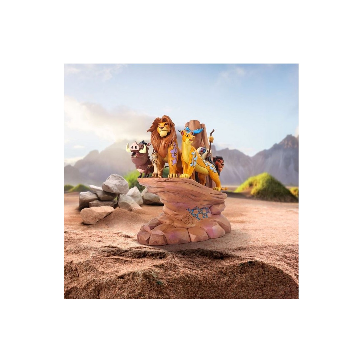 Enesco Disney Tradition by Jim Shore - The Lion King "Carved in Stone" - 30th anniversary