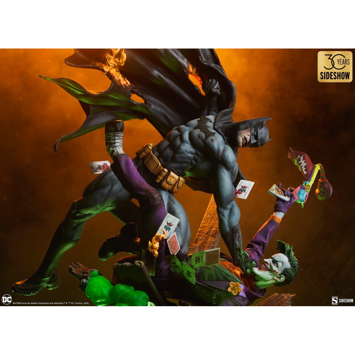 Sideshow 30 years - DC Comics - Batman vs The Joker: Eternal Enemies Premium Format 1/4