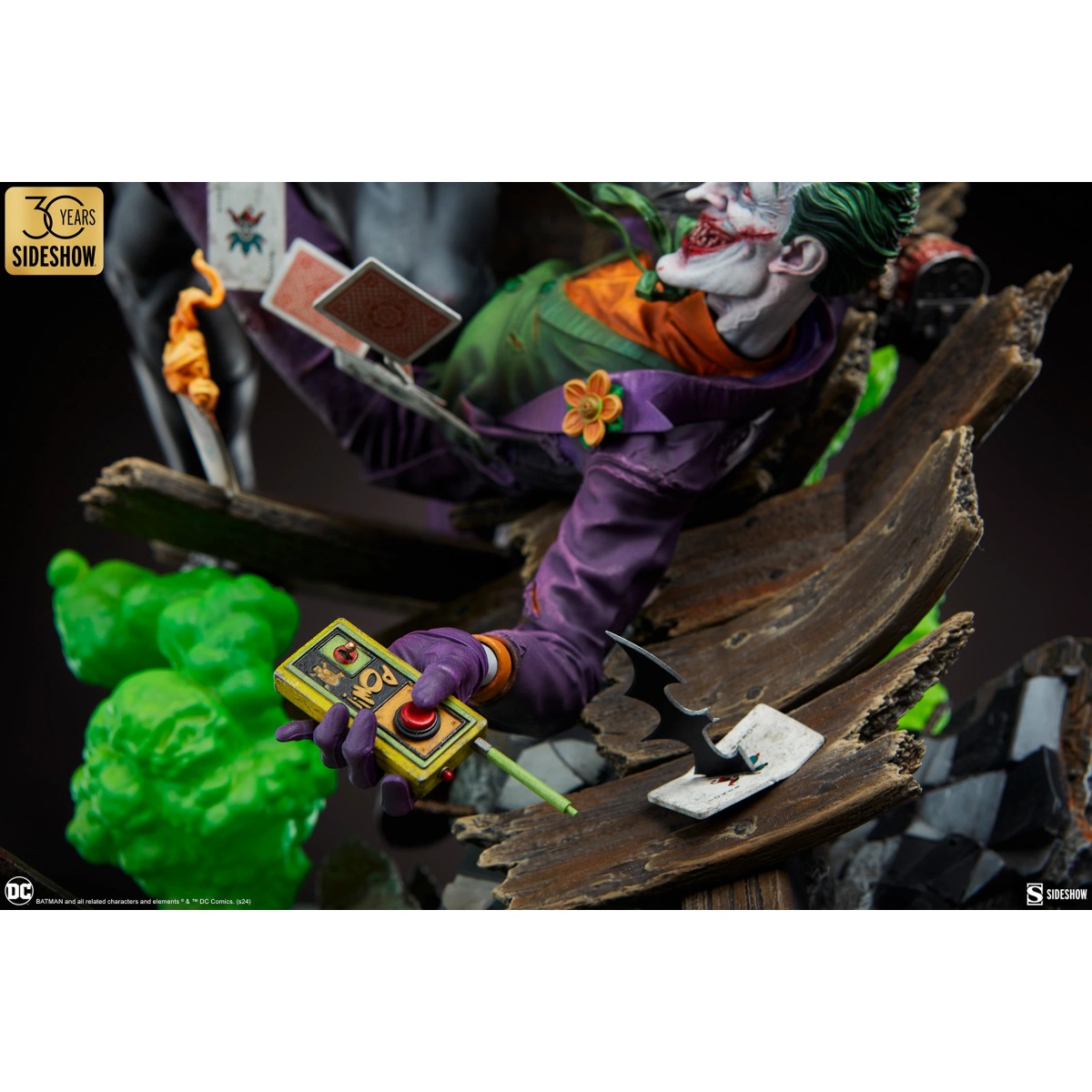 Sideshow 30 years - DC Comics - Batman vs The Joker: Eternal Enemies Premium Format 1/4