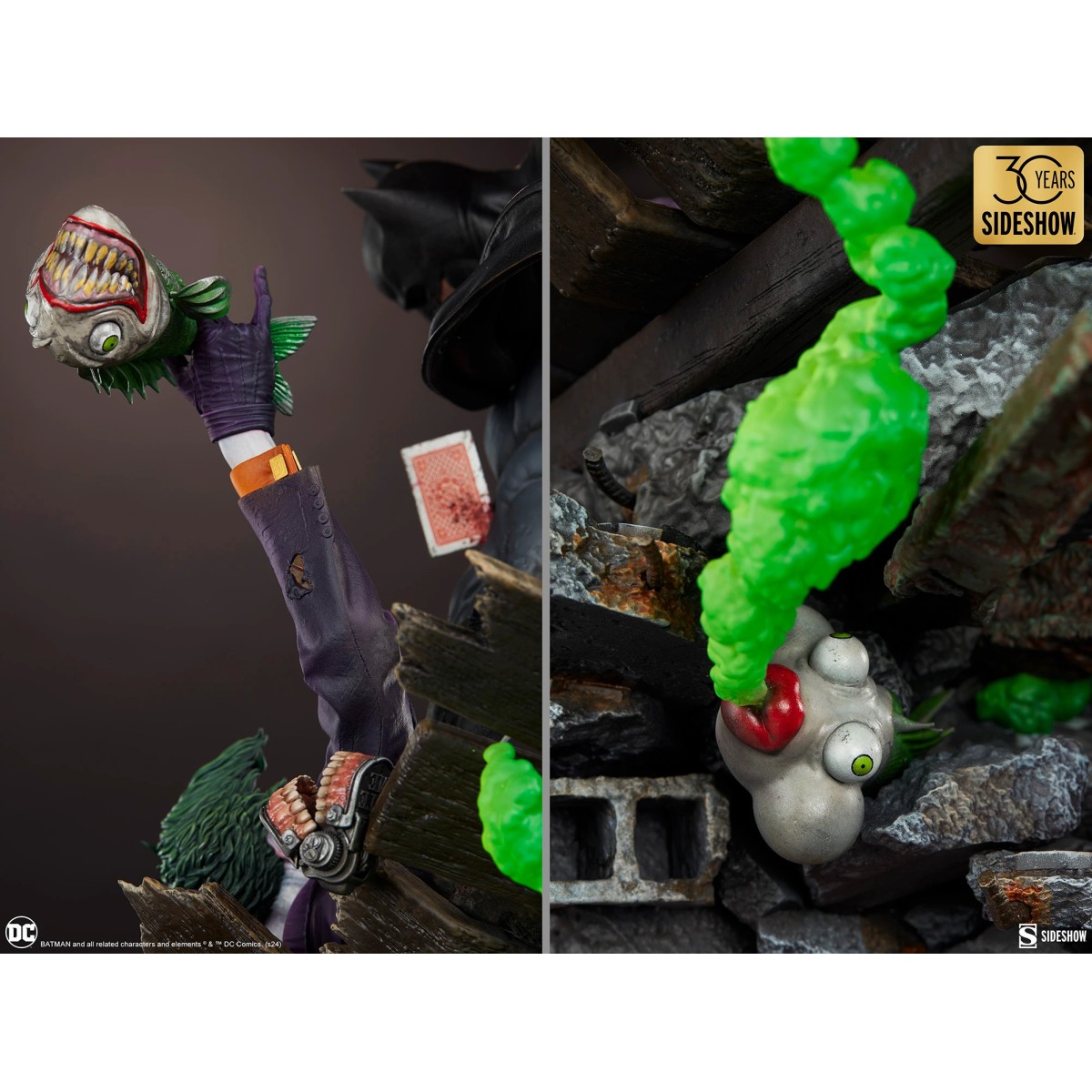 Sideshow 30 years - DC Comics - Batman vs The Joker: Eternal Enemies Premium Format 1/4