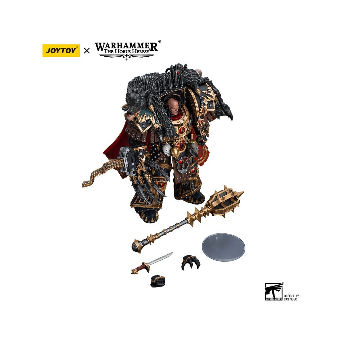 JoyToy Space Marines - Sons of Horus - Warmaster Horus Primarch of the XVlth Legion - 1/18 - Warhammer The Horus Heresy
