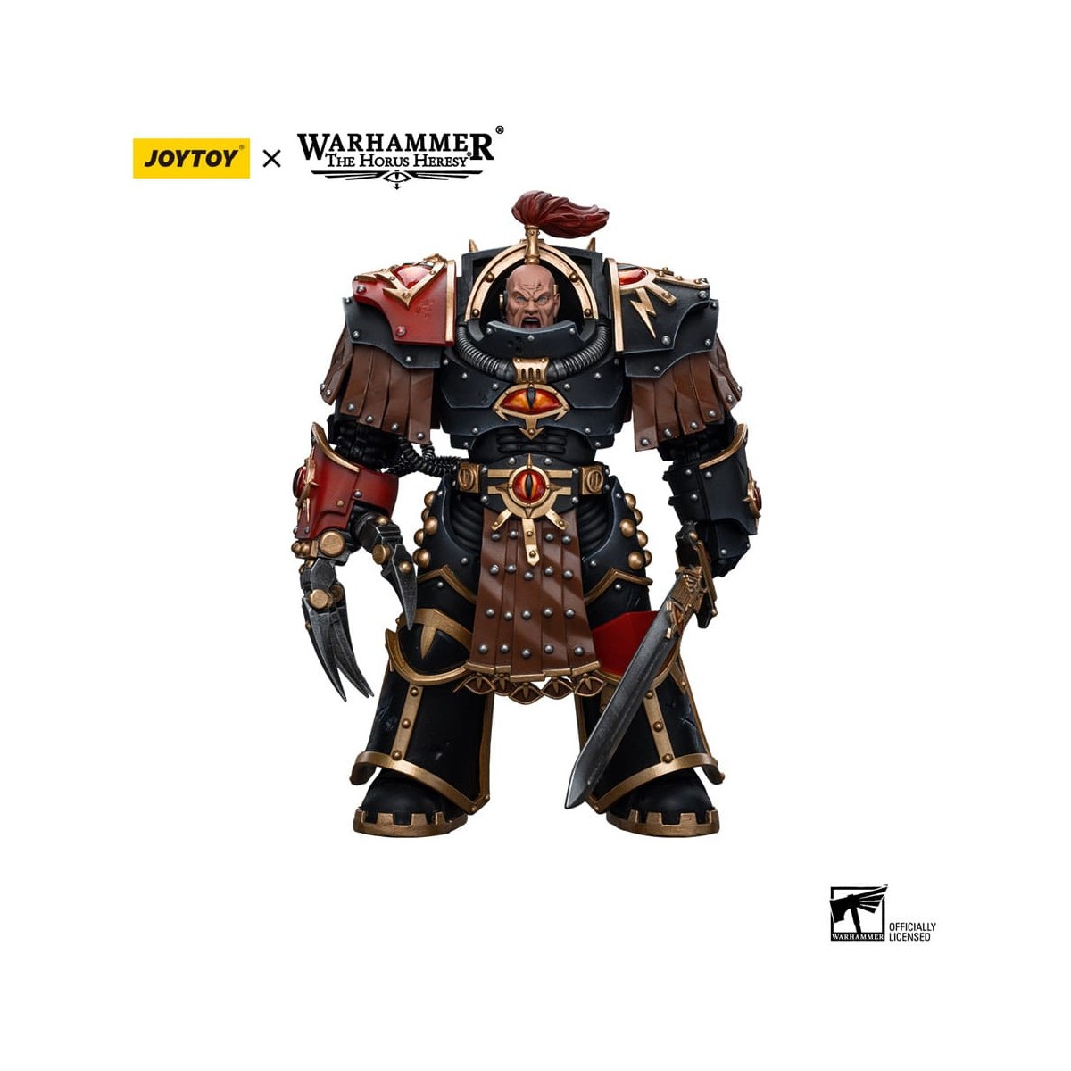 JoyToy Space Marines - Sons of Horus - Ezekyle Abaddon First Captain of the XVlth Legion - 1/18 - Warhammer The Horus Heresy