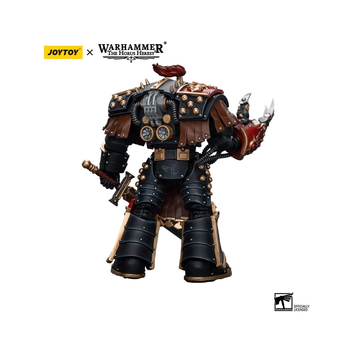JoyToy Space Marines - Sons of Horus - Ezekyle Abaddon First Captain of the XVlth Legion - 1/18 - Warhammer The Horus Heresy