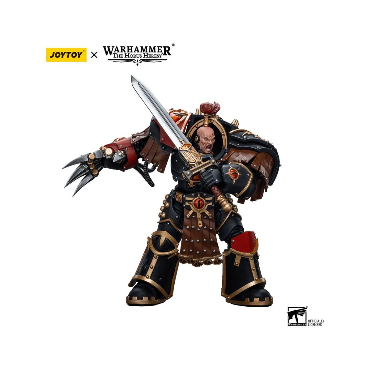 JoyToy Space Marines - Sons of Horus - Ezekyle Abaddon First Captain of the XVlth Legion - 1/18 - Warhammer The Horus Heresy