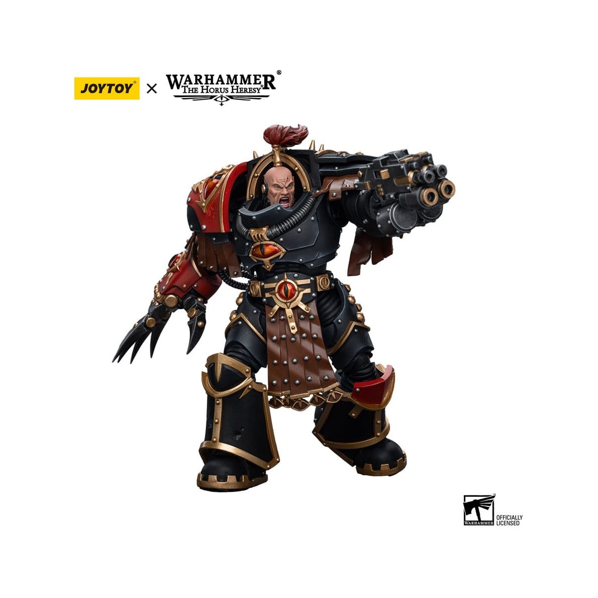 JoyToy Space Marines - Sons of Horus - Ezekyle Abaddon First Captain of the XVlth Legion - 1/18 - Warhammer The Horus Heresy