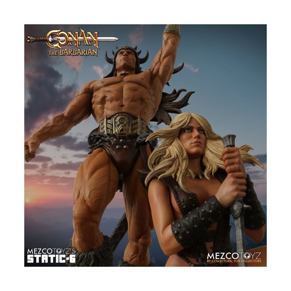 Mezco - Static 6 - Conan the Barbarian (1982) 1/6 statue