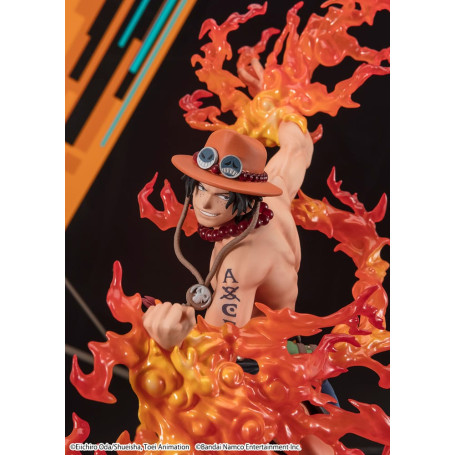 Bandai One Piece - Portgas. D. Ace - Bounty Rush 5th Anniversary - Figuarts Zero Extra Battle