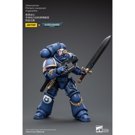 JoyToy - Space Marines - Ultramarines - Primaris Lieutenant Argaranthe 1/18 - Warhammer 40K