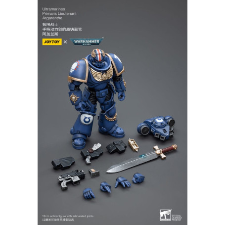 JoyToy - Space Marines - Ultramarines - Primaris Lieutenant Argaranthe 1/18 - Warhammer 40K