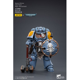 JoyToy Space Marines - Space Wolves - Claw Pack Sigyrr Stoneshield 1/18 - Warhammer 40K