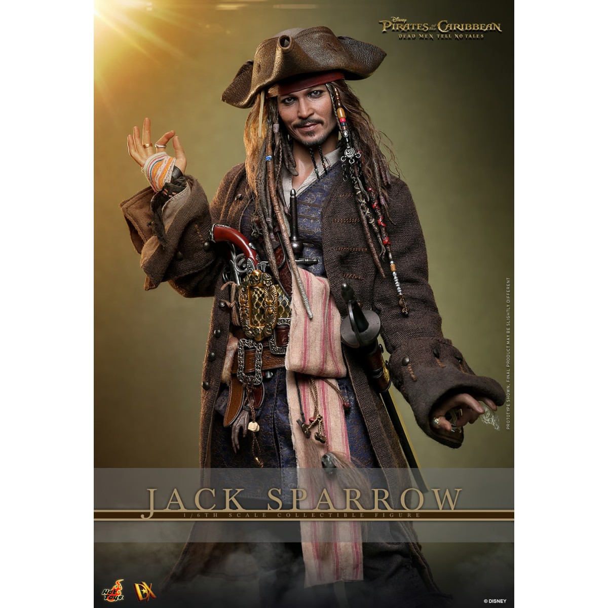 Hot Toys Pirates of the Caribbean - Jack Sparrow Collector Edition - Dead Men Tell No Tales