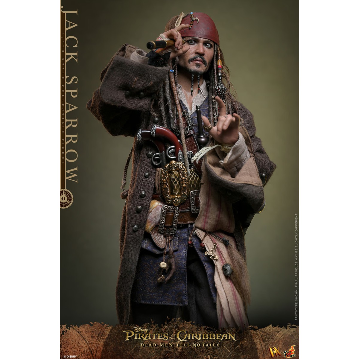 Hot Toys Pirates of the Caribbean - Jack Sparrow Collector Edition - Dead Men Tell No Tales